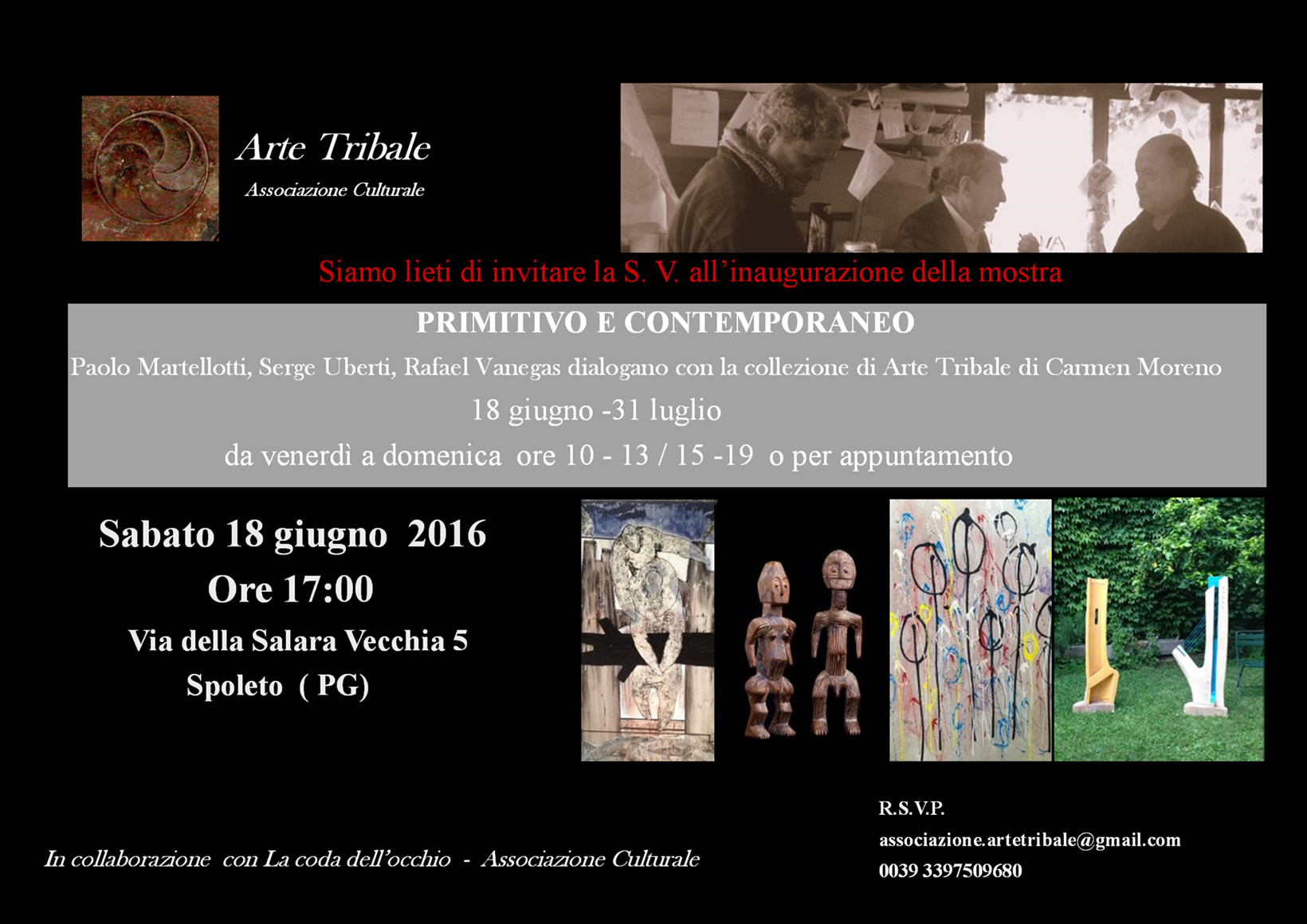 Eventi e Mostre - Arte Tribale Associazione Culturale Carmen Moreno - Spoleto Umbria Italy