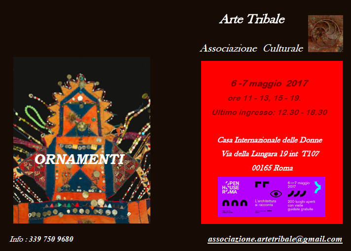 Eventi e Mostre - Ornamenti - Arte Tribale Associazione Culturale - Spoleto Umbria - Italy - Carmen Moreno