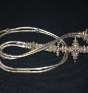 Cintura in argento, Rajastan, 73 cm..JPG